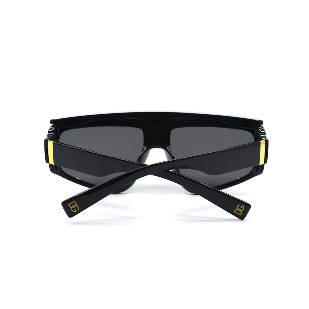 NEW DOLCE&GABBANA DG6177 501/87 BLACK DARK GREY UNISEX AUTHENTIC SUNGLAS… - Picture 9 of 16